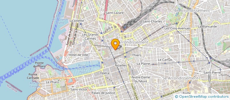 localisation de l'entreprise TRANSPORT DEMENAGEMENT HABHAB à MARSEILLE