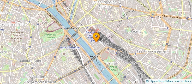 localisation de l'entreprise TRANSPORT DEMENAGEMENT SERVICE  PARIS