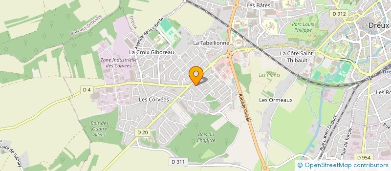 localisation de l'entreprise TRANSPORT DEMENAGEMENT VERNOLITAIN à VERNOUILLET