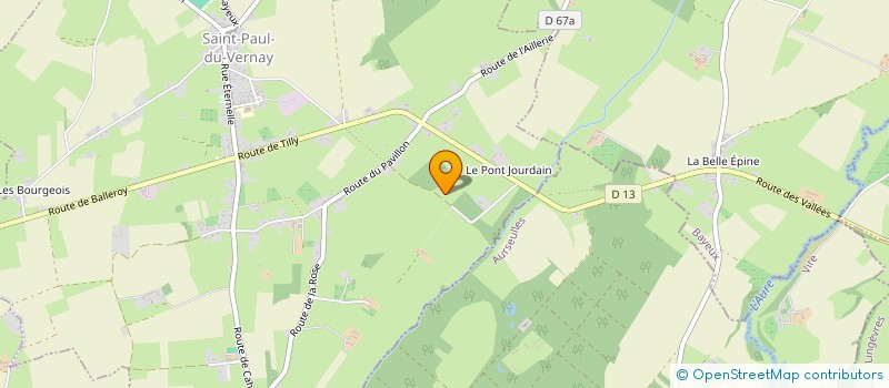 localisation de l'entreprise TRANSPORT DEROBERT WILLY  SAINT-PAUL-DU-VERNAY