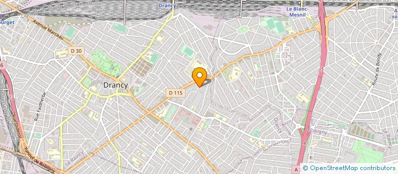 localisation de l'entreprise TRANSPORT DKM  DRANCY