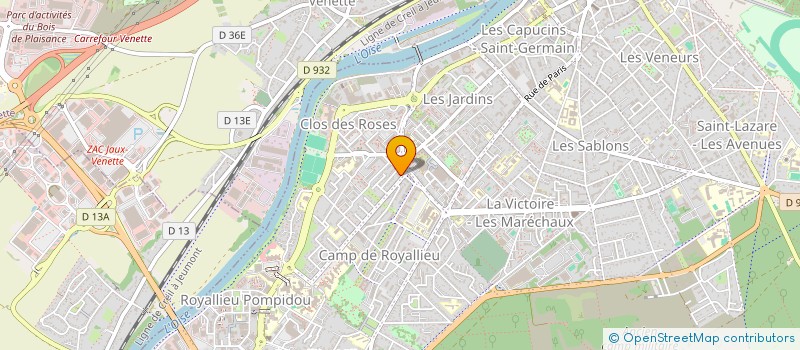 localisation de l'entreprise TRANSPORT DOMAXO à COMPIEGNE
