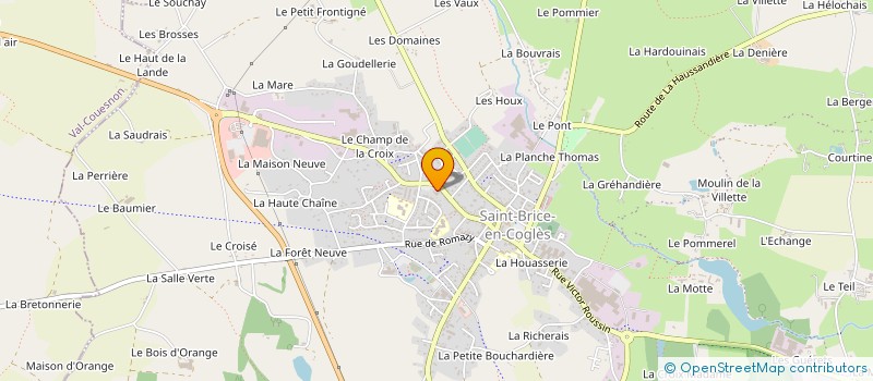localisation de l'entreprise TRANSPORT DU COGLAIS à MAEN ROCH