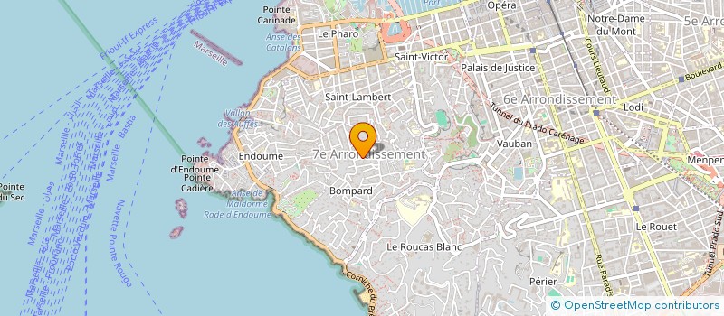 localisation de l'entreprise TRANSPORT DUBIEF à MARSEILLE
