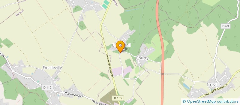localisation de l'entreprise TRANSPORT DUBOSQ à EVREUX