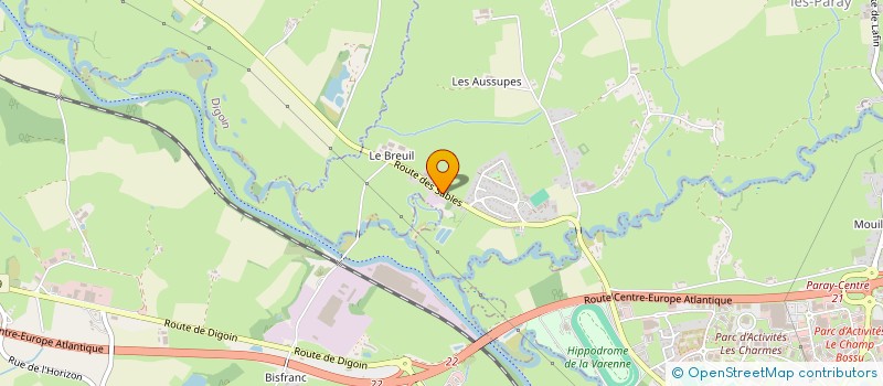 localisation de l'entreprise TRANSPORT DUCROUX à SAINT-LEGER-LES-PARAY