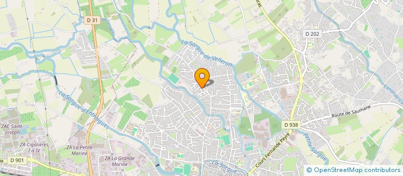 localisation de l'entreprise TRANSPORT DUPLAND  L'ISLE-SUR-LA-SORGUE