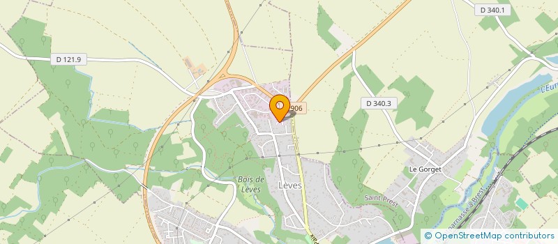 localisation de l'entreprise TRANSPORT ECO CENTRE  POISVILLIERS