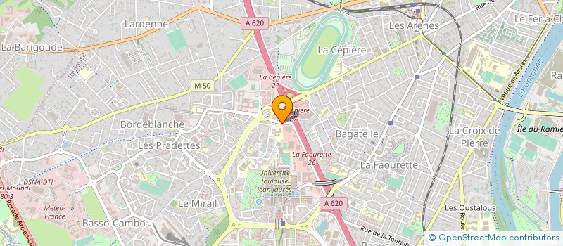 localisation de l'entreprise TRANSPORT EL MEKNASSI à TOULOUSE