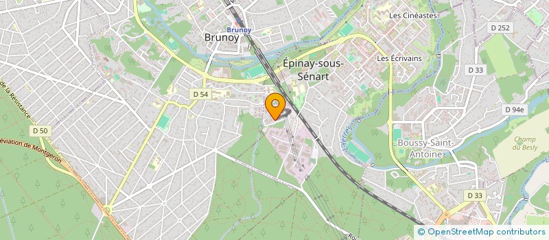 localisation de l'entreprise TRANSPORT ERNESTINE DANTES  EPINAY-SOUS-SENART