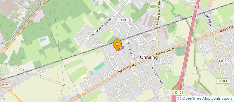 localisation de l'entreprise TRANSPORT ET LOCATION DE CAMION (T.L.C)  ONNAING