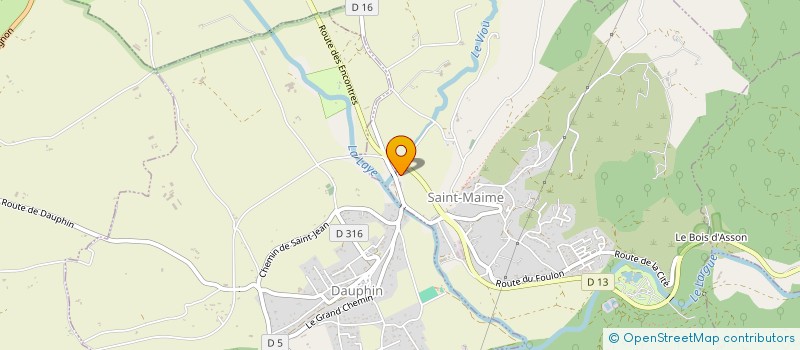 localisation de l'entreprise TRANSPORT ET NEGOCE MASUCCO  SAINT-MAIME