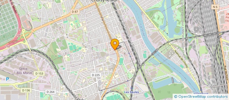 localisation de l'entreprise TRANSPORT ETOILE à CHOISY-LE-ROI