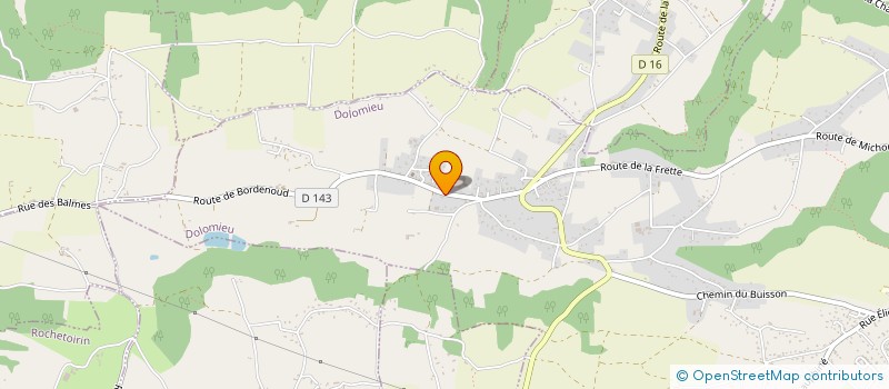 localisation de l'entreprise TRANSPORT EUROPEEN DESSEIGNE  DOLOMIEU