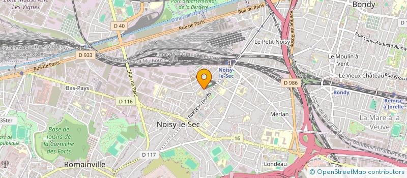 localisation de l'entreprise TRANSPORT EXCELLENCE à NOISY-LE-SEC