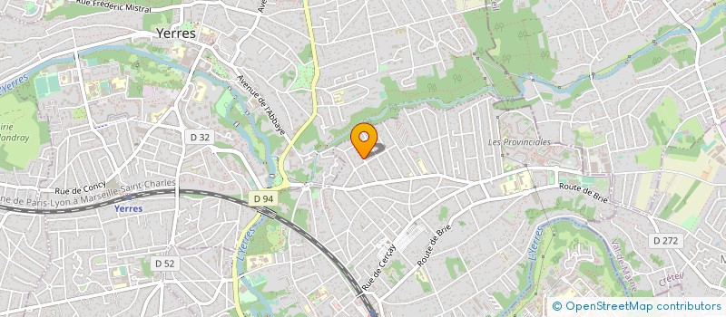 localisation de l'entreprise TRANSPORT EXPRESS DOMINIQUE CUSTOIAS  BRUNOY