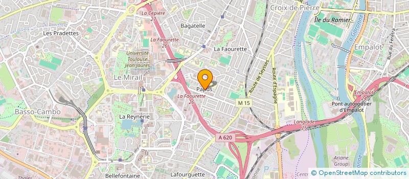 localisation de l'entreprise TRANSPORT EXPRESS FARID à TOULOUSE