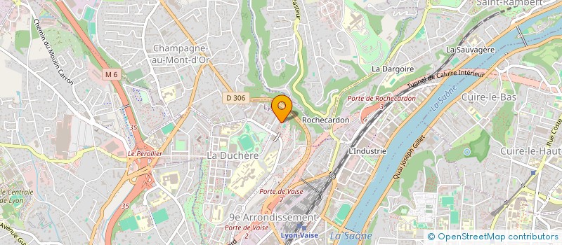 localisation de l'entreprise TRANSPORT EXPRESS LYONNAIS  LYON