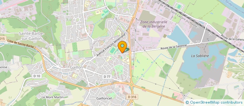 localisation de l'entreprise TRANSPORT EXPRESS NATIONAL INTERNATIONAL  LE VAL D'HAZEY