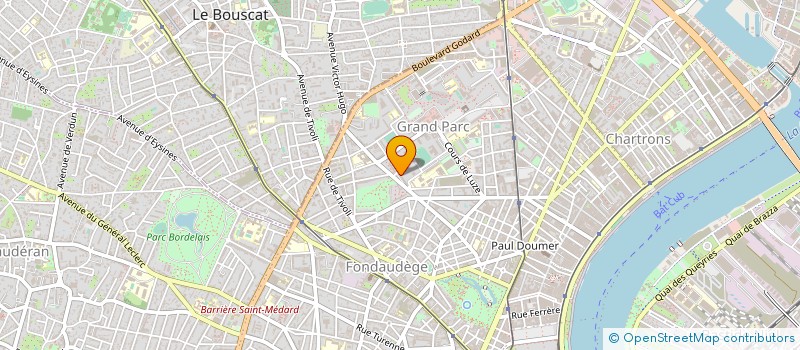 localisation de l'entreprise TRANSPORT EXPRESS OUHANI à BORDEAUX