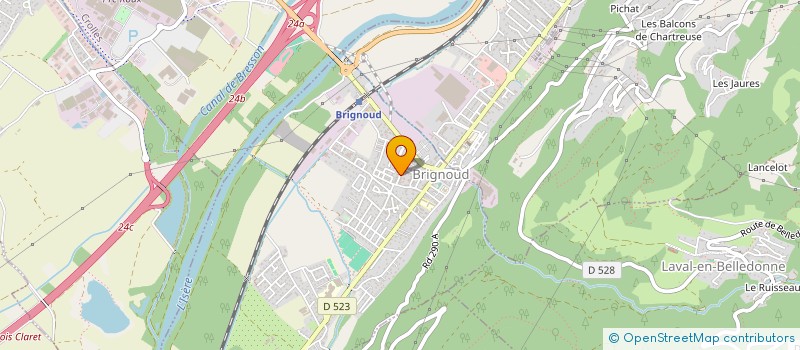 localisation de l'entreprise TRANSPORT EXPRESS RENAUD à VILLARD-BONNOT