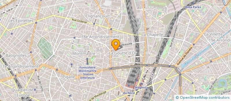 localisation de l'entreprise TRANSPORT EXPRESS SILINI  PARIS