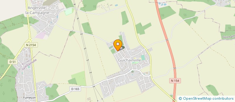 localisation de l'entreprise TRANSPORT FABER  GUICHAINVILLE