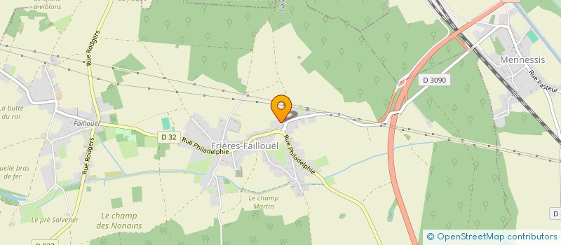 localisation de l'entreprise TRANSPORT FLUVIAL GERARD  FRIERES-FAILLOUEL