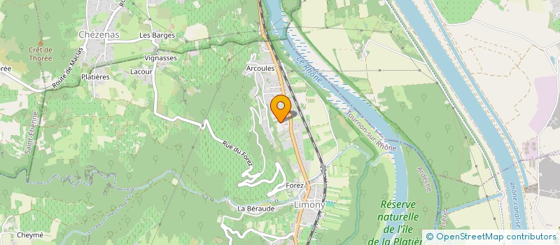 localisation de l'entreprise TRANSPORT FOURNIER  LIMONY