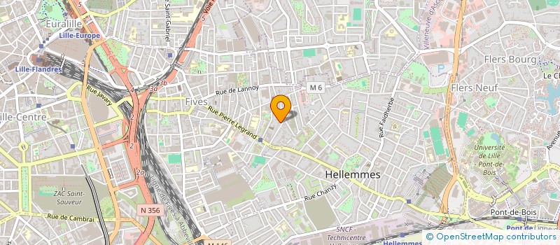 localisation de l'entreprise TRANSPORT FR à LILLE