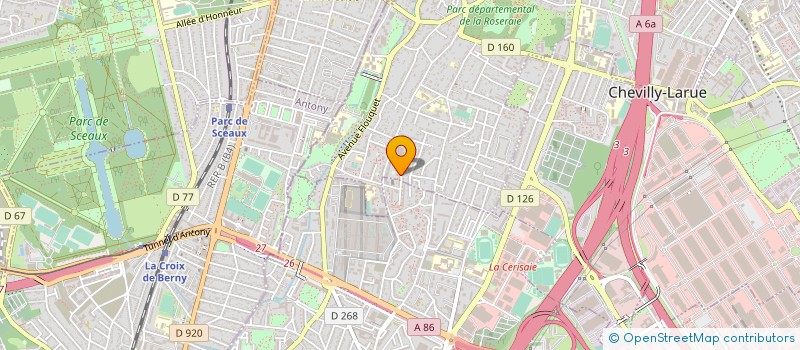 localisation de l'entreprise TRANSPORT FRANCE PICLAND  L'HAY-LES-ROSES