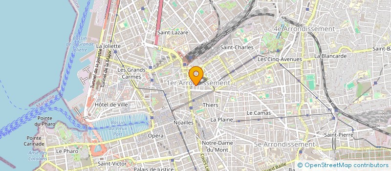 localisation de l'entreprise TRANSPORT GARANTI & SOLIDAIRE à MARSEILLE