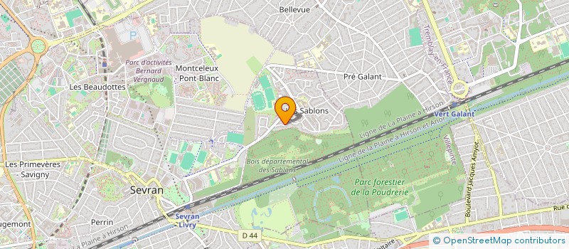localisation de l'entreprise TRANSPORT GESTION SERVICES à SEVRAN