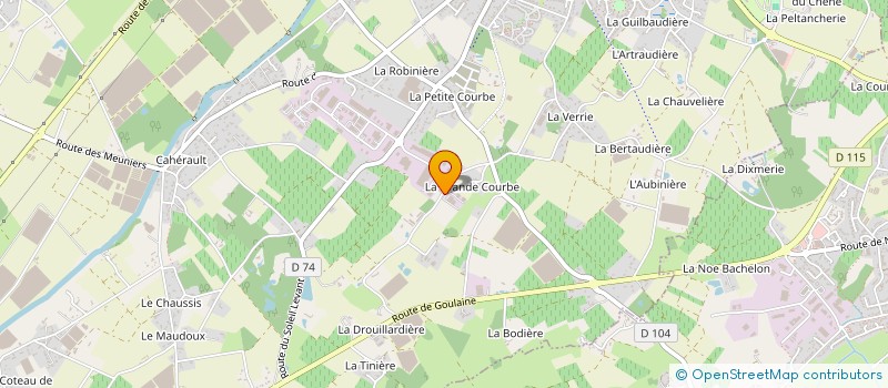 localisation de l'entreprise TRANSPORT GIBOIRE à SAINT-JULIEN-DE-CONCELLES