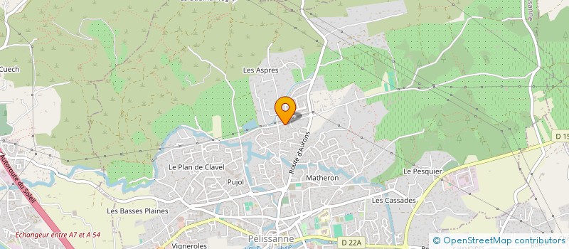 localisation de l'entreprise TRANSPORT GOMAT  PELISSANNE