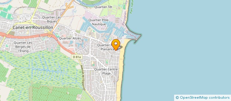 localisation de l'entreprise TRANSPORT GOUTAIBI  CANET-EN-ROUSSILLON