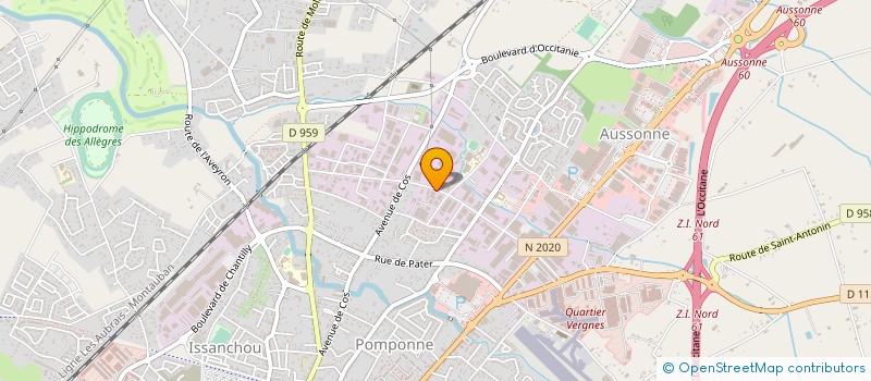 localisation de l'entreprise TRANSPORT GRANIE à MONTAUBAN