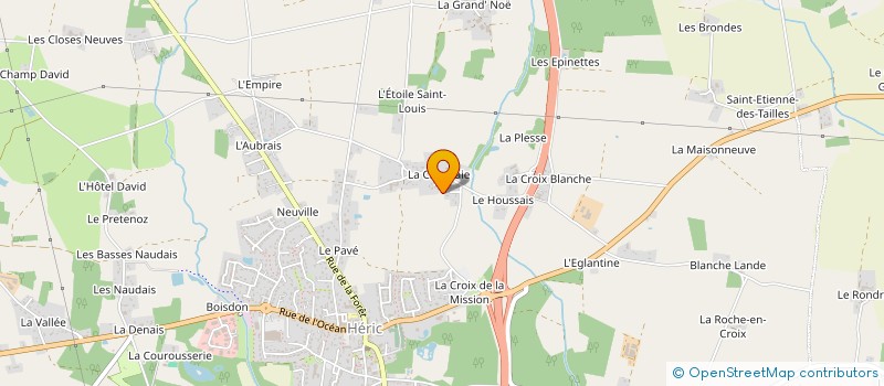 localisation de l'entreprise TRANSPORT GUILLAUME FREDERIC  HERIC