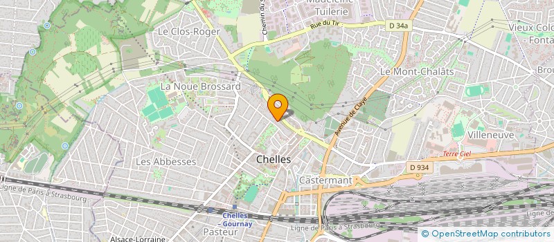 localisation de l'entreprise TRANSPORT HAPA  CHELLES