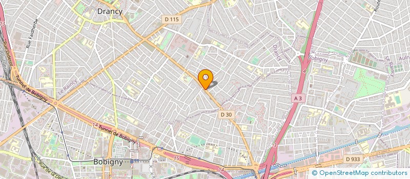 localisation de l'entreprise TRANSPORT'HEURE à DRANCY