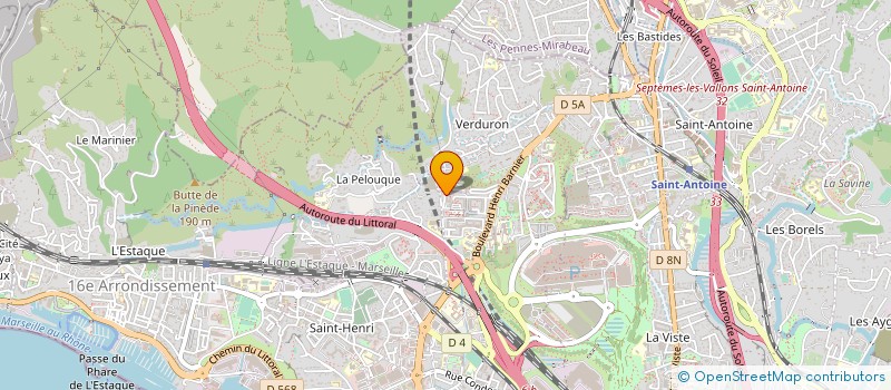 localisation de l'entreprise TRANSPORT HOSNI CONTENEUR à MARSEILLE