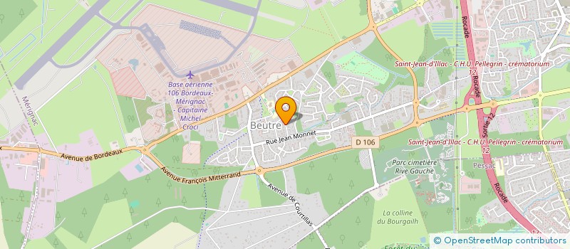 localisation de l'entreprise TRANSPORT HT2N à MERIGNAC