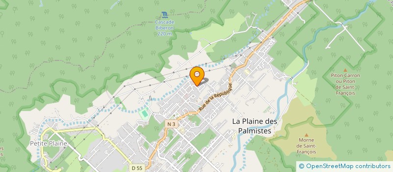 localisation de l'entreprise TRANSPORT ISLAND à LA PLAINE-DES-PALMISTES