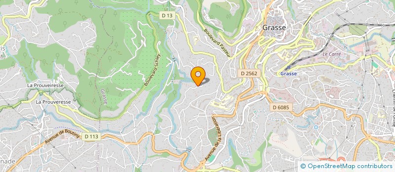 localisation de l'entreprise TRANSPORT JFZ  GRASSE