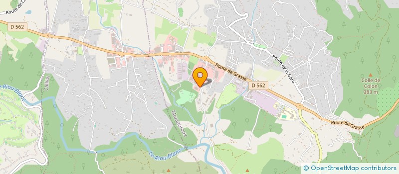 localisation de l'entreprise TRANSPORT & JOHN'S  MONTAUROUX