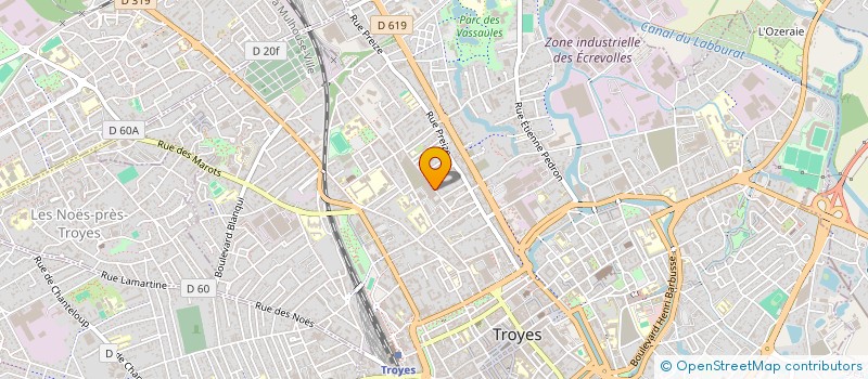 localisation de l'entreprise TRANSPORT KAN à TROYES