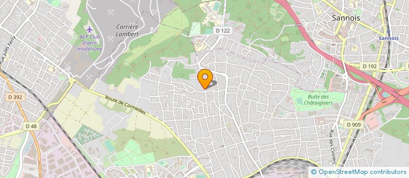 localisation de l'entreprise TRANSPORT KARLSON  ARGENTEUIL