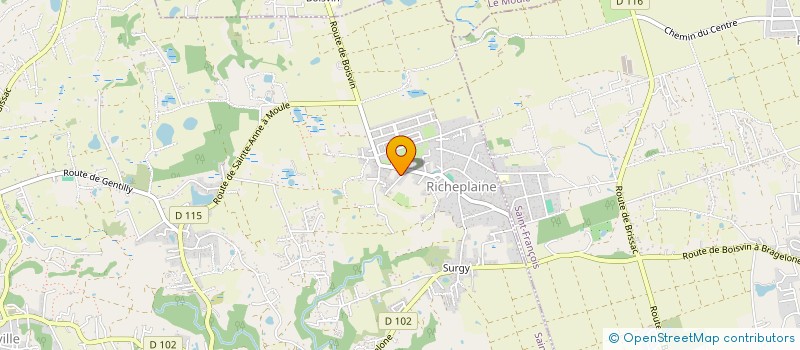 localisation de l'entreprise TRANSPORT KICHENIN ET FILS à SAINTE-ANNE