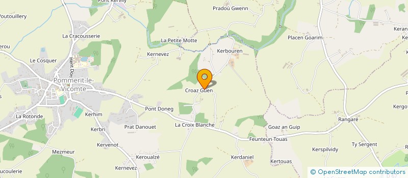 localisation de l'entreprise TRANSPORT LE BLOAS PIERRE  POMMERIT-LE-VICOMTE