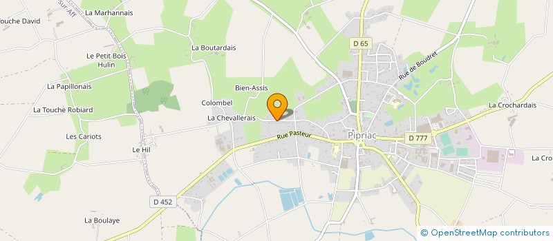 localisation de l'entreprise TRANSPORT LEGER SECURISE à PIPRIAC